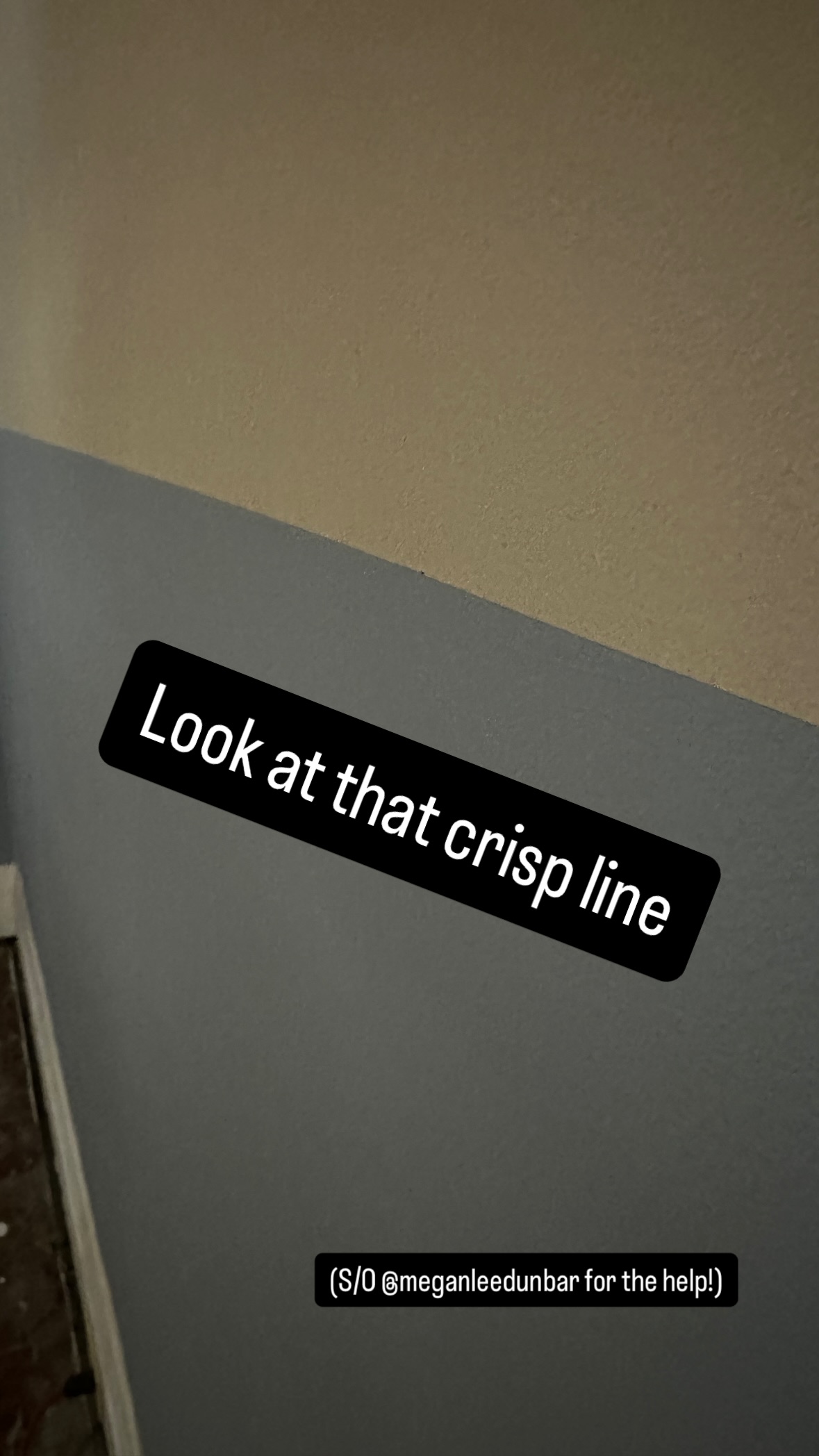 Look at that crisp line (S/O @meganleedunbar for the help!)