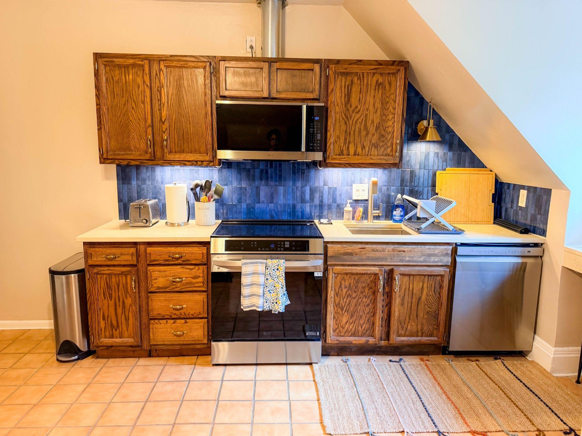 Kitchen after