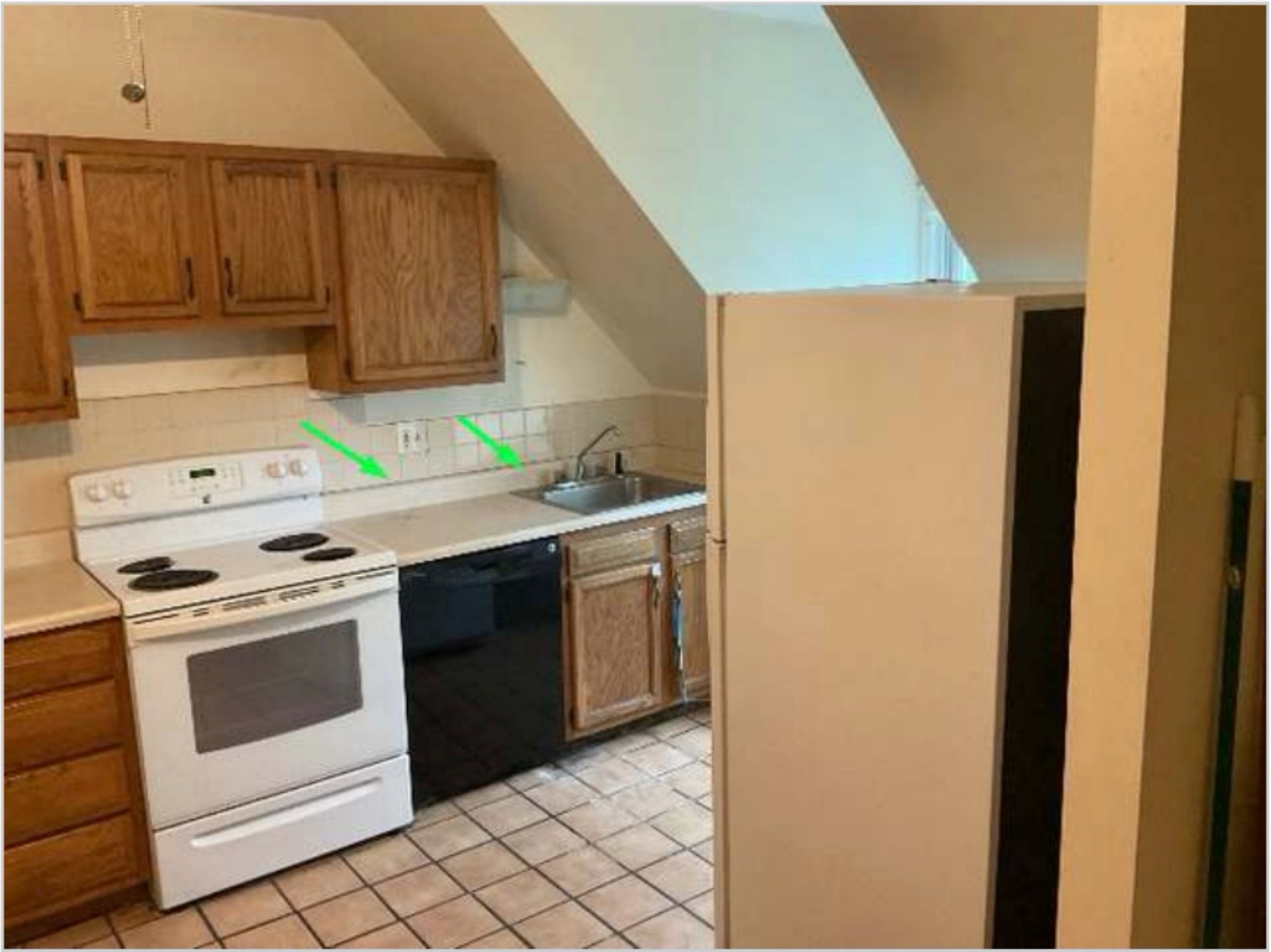 Kitchen before