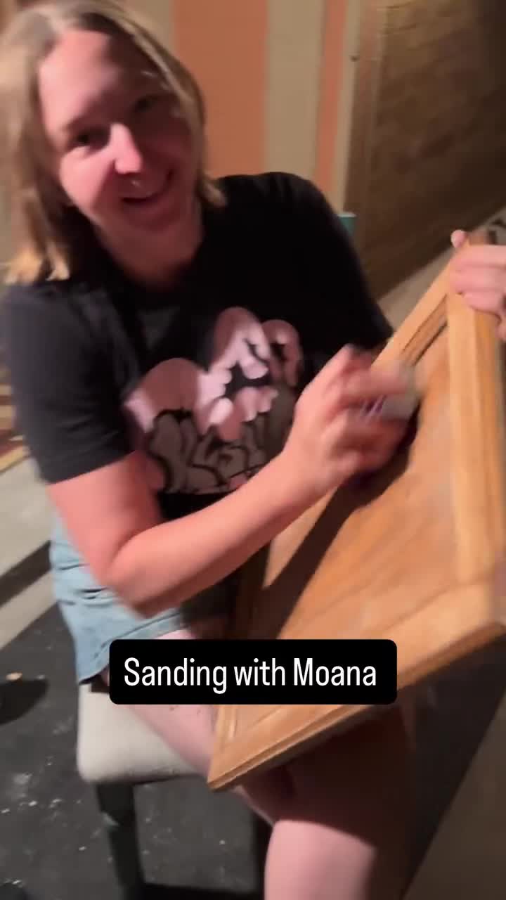 Sanding with Moana