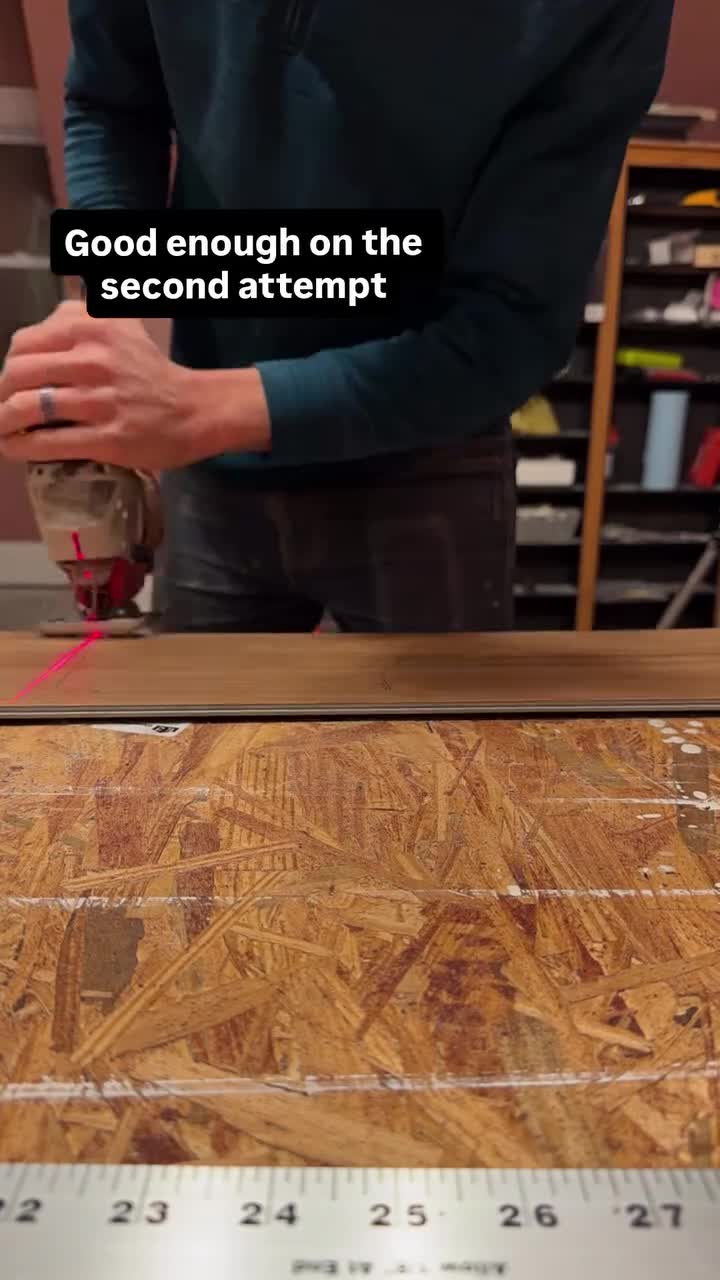Good enough on the second attempt